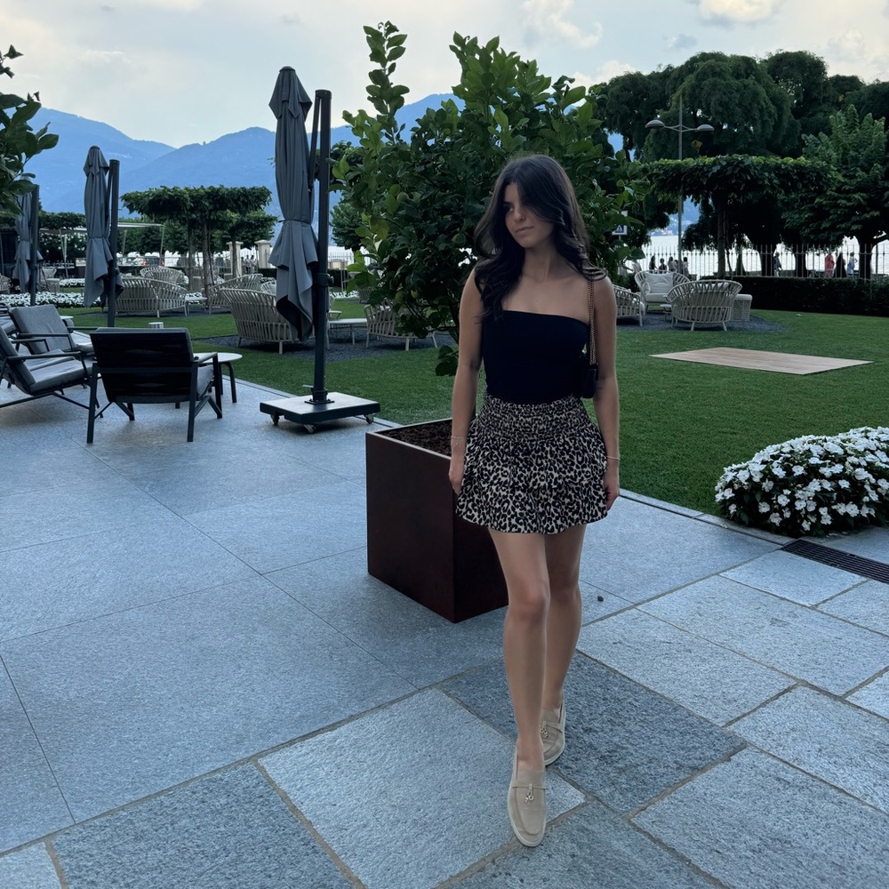 LEOPARD MINI SKORT